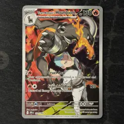 Team Rocket's Houndoom 191/182 Illustration Rare Destined Rivals Pokemon TCG - Image 1