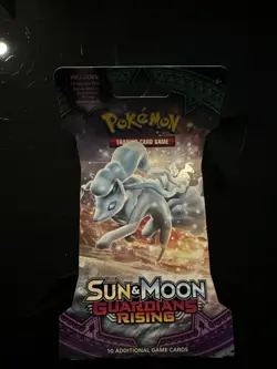 Pokemon TCG Sun and Moon Guardians Rising Sleeved Booster Pack New and Sealed - Image 1