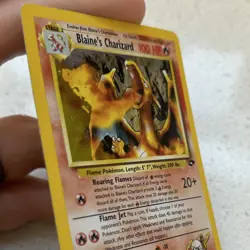 Blaine's Charizard 2/132 Gym Challenge Holo Unlimited English MP - Image 5