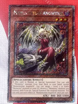 Mementotlan Angwitch 1st Edition Quarter Century Secret Rare RA04-EN048 Yu-Gi-Oh - Image 1