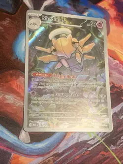 Pokemon TCG Mega Evolutions SHEDINJA Illustration Rare 144/132 Mint - Image 3