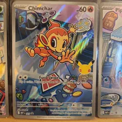 Pokemon TCG First Partner Illustration Collection Series 1 Gen 4 Sinnoh Starters - Image 3