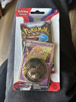 Pokemon Scarlet Violet Blister Pack With Coin (sealed) - Image 1