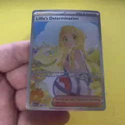 Pokemon TCG Lillies Determination SIR 184/132 Mega Evolution Base Set Gradable - Image 1