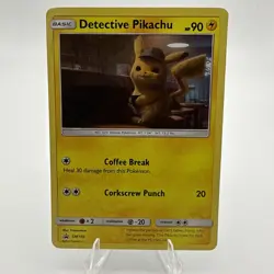Pokemon TCG Detective Pikachu Promo SM Promos SM190 - Image 1