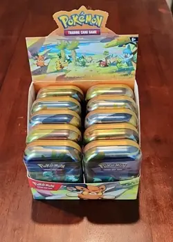 Pokemon TCG: Paldea Friends Mini Tin Display (10 Tins) 820650862793 - Image 1