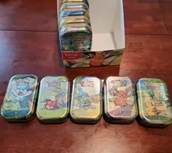 Pokemon TCG: Paldea Friends Mini Tin Display (10 Tins) 820650862793 - Image 3