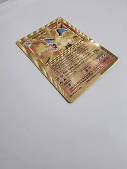 2021 POKEMON CELEBRATIONS GOLD CHARIZARD #4 ULTRA-PREMIUM COLL. NEW - Image 3