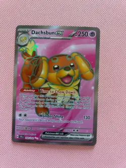 Dachsbun ex 160/142 Sv07: Stellar Crown Holo - English - Pokemon TCG - Image 1
