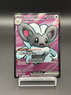 Cinccino ex - 105/086 - ME04: Chaos Rising Ultra Rare Pokemon TCG English - Image 1