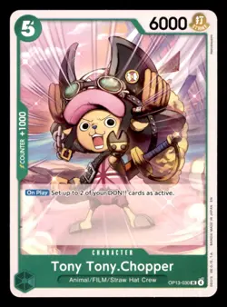 Tony Tony.Chopper OP13-030 Uncommon Carrying On His Will One Piece Near Mint - Image 1