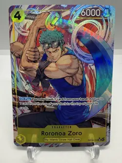 Roronoa Zoro OP15-113 Alternate Art Adventure on Kami's Island Foil One Piece - Image 1