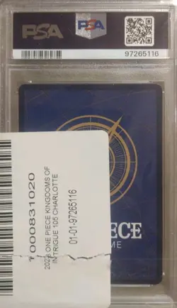2023 One Piece Charlotte Amande #105 Kingdoms Of Intrigue PSA 10 - Image 2