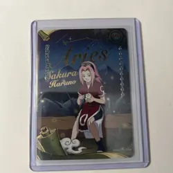 Sakura Haruno NRSA01-MR-003L4 Naruto Kayou Heavens Scroll Card NM English - Image 1