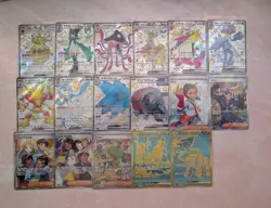 Japanese Pokemon Shiny Treasure ex SV4a Hit Lot 17 Cards SSR SR UR SAR - Image 1