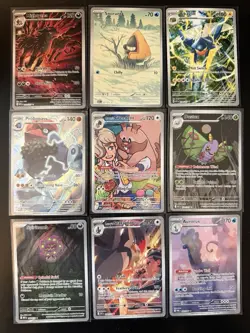 Pokemon TCG Illustration Rare Lot Of 9 Cards NM/M Ascended, Destined, Mega, Etc - Image 1