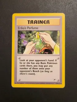 Erika's Perfume Vintage Pokemon Card Uncommon Gym Heroes 110/132 - Image 2