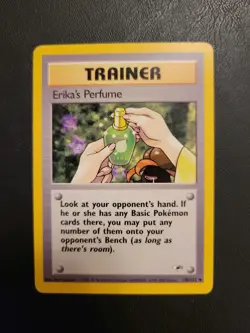Erika's Perfume Vintage Pokemon Card Uncommon Gym Heroes 110/132 - Image 4