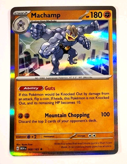 Machamp - 068/165 - Holo Rare - Scarlet & Violet 151 - Pokemon Card_1 - Image 1