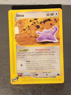 Ditto 51/144 Common Skyridge Pokemon Card Non Holo Tcg Collect Trade Rare Vintag - Image 1