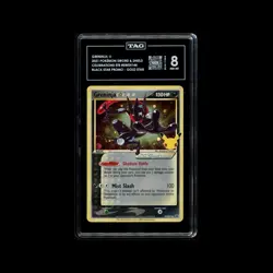 Greninja Gold Star Promo SWSH144 TAG Graded 8 NM-Mint Pokemon Card - Image 1
