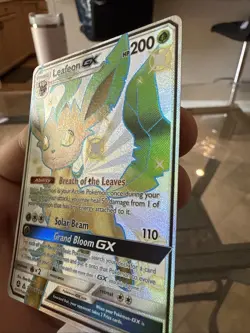 Pokemon TCG Leafeon GX Hidden Fates Shiny Vault Holo Card SV46/SV94 Nm/M - Image 5