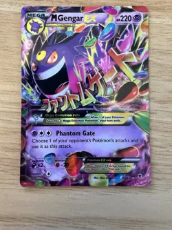 Pokemon TCG M Gengar EX Phantom Forces Card 35/119 LP - Image 1