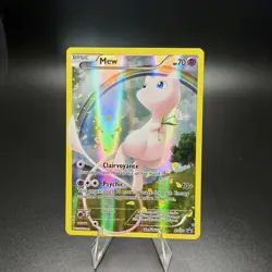 Mew XY110 Full Art Mythical Pokemon Collection Card Promo NM - Image 1