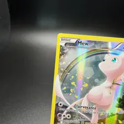 Mew XY110 Full Art Mythical Pokemon Collection Card Promo NM - Image 3