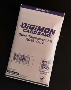 Digimon Card Game Store Tournament Kit 2026 Vol 2 English Sealed - Image 1
