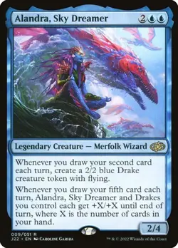 NM Alandra, Sky Dreamer, MTG, Jumpstart 2022, Magic the Gathering, 9 - Image 1