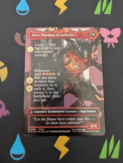 Clive, Ifrit's Dominant (Borderless) (0385) MTG Final Fantasy MYTHIC - Image 2