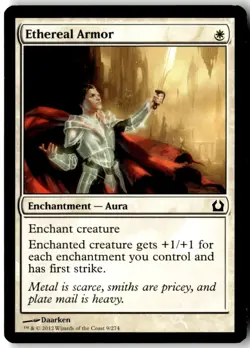 MTG Ethereal Armor [RTR - 9] LP 2-91 - Image 1