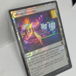 Vibrant Cityscape #82 Surge Foil - Teenage Mutant Ninja Turtles - TMNT MTG Mint - Image 3