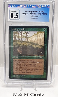 MTG - Alliances - Undergrowth - Graded - CGC 8.5 - Vintage - Image 1
