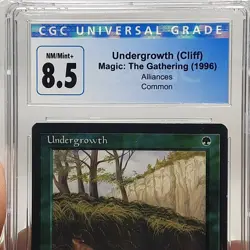 MTG - Alliances - Undergrowth - Graded - CGC 8.5 - Vintage - Image 3