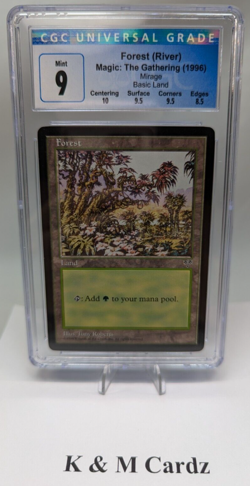MTG - Mirage - Forest - Graded 9.0 - Image 1