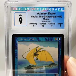 MTG - Mirage - Azimaet Drake - Graded - CGC 9.0 - Image 3