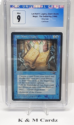 MTG - Alliances - Lat-Nam's Legacy - Graded - CGC 9.0 - Vintage - Image 1