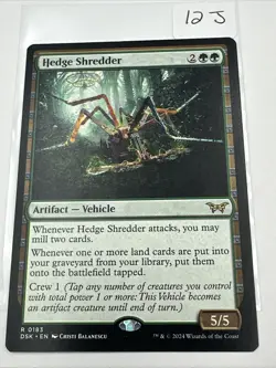 Hedge Shredder x1, MTG, Duskmourn: House of Horror, Magic the Gathering, DSK, NM - Image 2