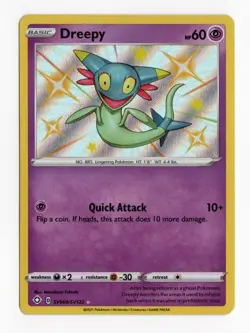 Pokemon Dreepy SV060/SV122 Shining Fates Holo Rare Shiny Vault NM 2021 English - Image 1
