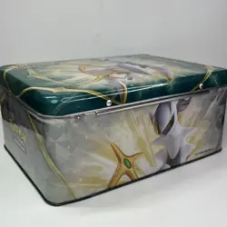 Pokemon TCG Arceus Collectors Chest 2022 Lunchbox Tin EMPTY - Image 5