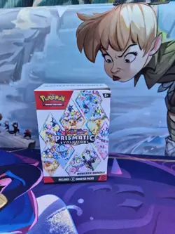 Pokemon TCG Scarlet & Violet Prismatic Evolutions Booster Bundle - 6 Packs - Image 1