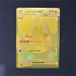 Mega Dragonite ex 295/217 Me: Ascended Heroes Holo Mega Hyper Rare Gold Pokemon - Image 1