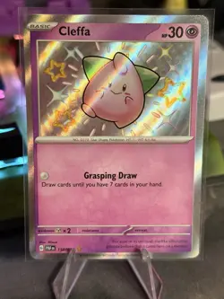 Pokemon TCG | Cleffa #150/091 | Paldean Fates SV4.5 | Shiny Rare Holo | NM - Image 1