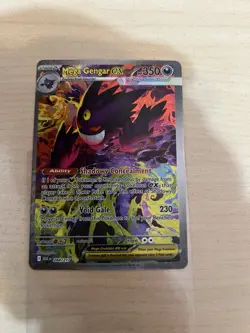 Pokemon TCG Mega Gengar Ex 284/217 Special Illustration Rare SIR Ascended Heroes - Image 1