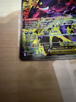 Pokemon TCG Mega Gengar Ex 284/217 Special Illustration Rare SIR Ascended Heroes - Image 2