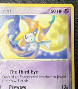 Pokemon TCG Jirachi - 021 (Jirachi: Wish Maker DVD Release) NM Condition - Image 3