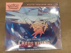 Pokemon Chaos Rising Elite Trainer Box Factory Sealed ETB - Image 1