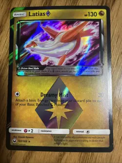 Pokemon TCG SM - Celestial Storm #107/168 Latias Prism Star - Image 1